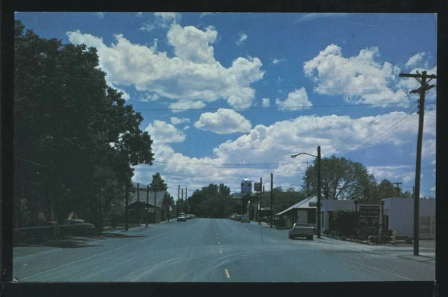 TX Fort FT. Davis CHROME PC 1960's MAIN STREET SCENE by SWC No. 1264