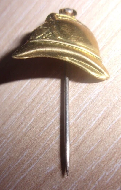 Épingle à Chapeau Ou Cravate Vintage - Or Avec Perle Grise | Bijou Ancien Occasion