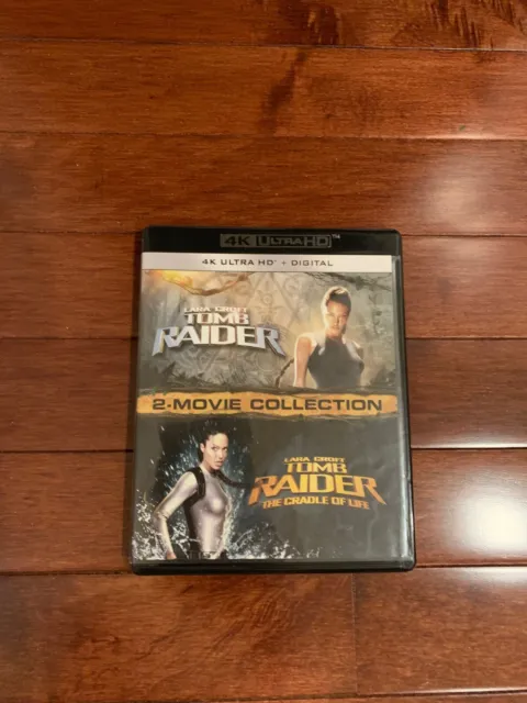 Lara Croft Tomb Raider: 2 Movie Collection [4K UHD] 4K Mastering Used: Like New