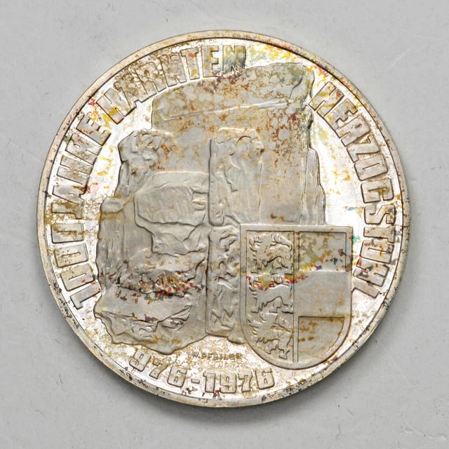 AUSTRIA Moneta 100 Schilling 1976 1000 Years Karnten Carinzia - Argento Silver
