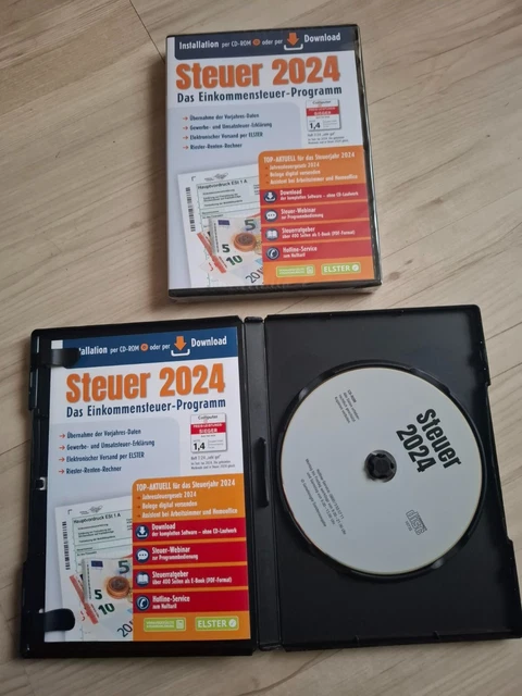 ALDI STEUER 2024 CD für 2024 OVP BuhlElsterEinkommensteuer NEU
