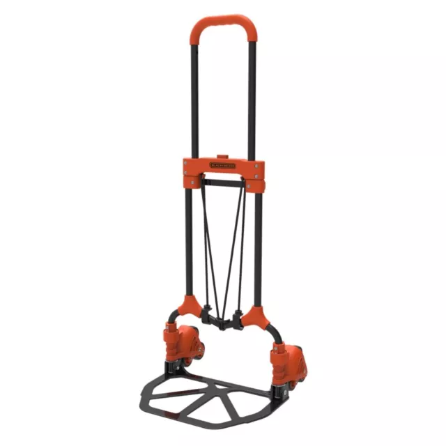 Black + Decker 90kg Folding Hand Truck/Sack Truck  Cart/Trolly - BXWT-H202 (New)