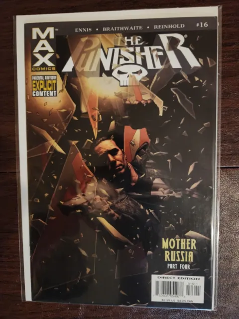 The Punisher #16 MARVEL COMIC BOOK HIGH GRADE