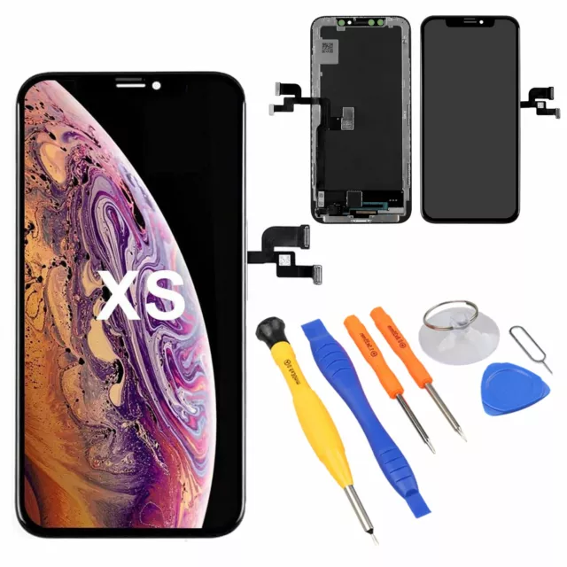 Pantalla Para iPhone XS OLED LCD +Táctil Completa Display Retina Con Marco