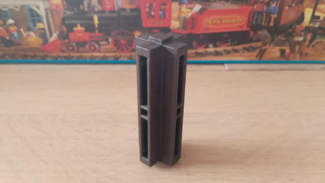 PLAYMOBIL Pezzo Di Ricambio: Giunzione Tetto Grigia Per Gare E Aeroporto (Set W216, 4302, 4311) – Usato Ma In Buono Stato
