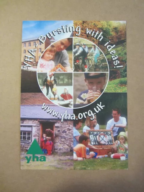 Youth Hostels Association Postcard - 'YHA - Bursting with ideas!'