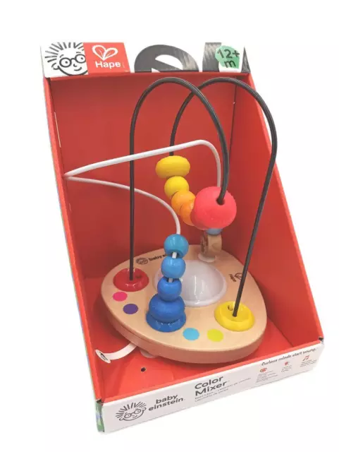 Hape Baby Einstein Motorikschleife Spielzeug Musik Lichter-Labyrinth