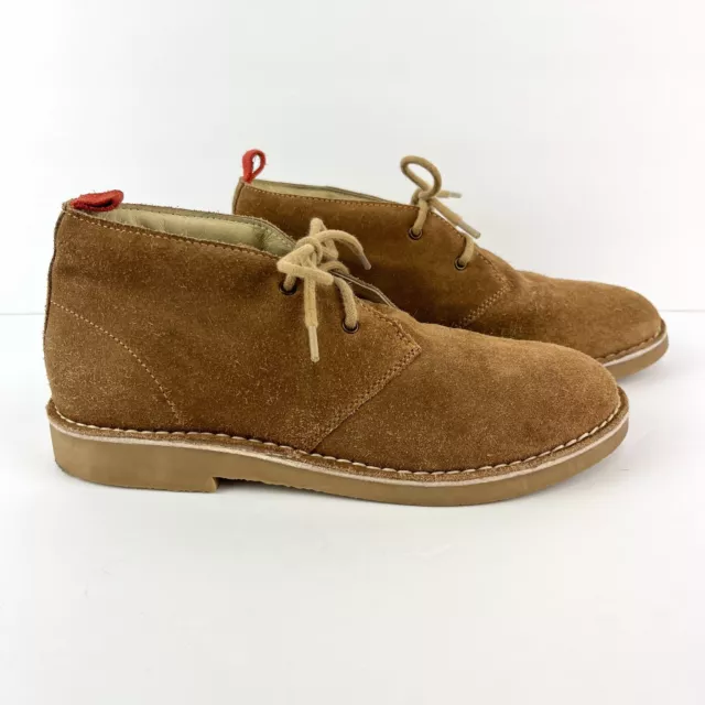 MINI BODEN Chestnut Suede Ankle Desert Boots Big Boys Size 5-5.5 US 37 EU 2