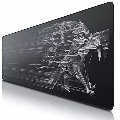 TAPPETINO MOUSE OVERSIZE gaming Titanwolf 1200x400 mm XXXL tappetino mouse  grande con motivo nuovo EUR 38,96 - PicClick IT