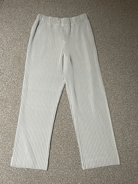 ISSEY MIYAKE HOMME Plisse Trousers JF150 £170.00 - PicClick UK