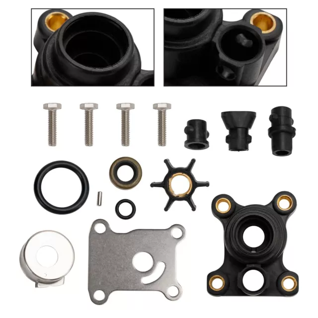 Eau Pompe Kit pour Johnson Evinrude 8-15HP Outboard 1974-UP 18-3327 0394711