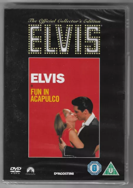 Elvis Presley Deagostini Dvd - Fun In Acapulco [New & Sealed]