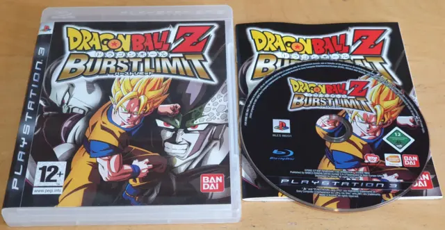 Dragon Ball Z Burst Limit For Sony PS3 Playstation 3 Complete & In VGC