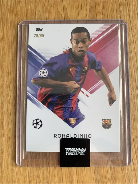 TOPPS TOTAL FOOTBALL 1/1 Ronaldinho EUR 700,00 - PicClick DE
