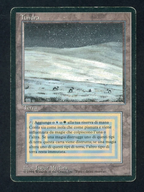 TUNDRA - ITA - Foreign Black Border FBB - MTG #5 EUR 640,00 