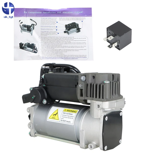 AIR SUSPENSION COMPRESSOR Pump C2C22825 For Jaguar Xj8 Xj6 X350 X358