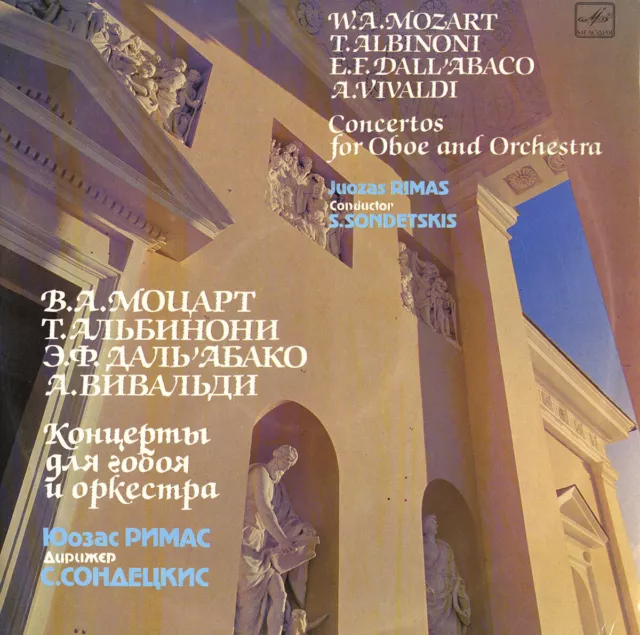 MOZART ALBINONI DALL' ABACO VIVALDI Oboe Concertos RIMAS SONDECKIS ...