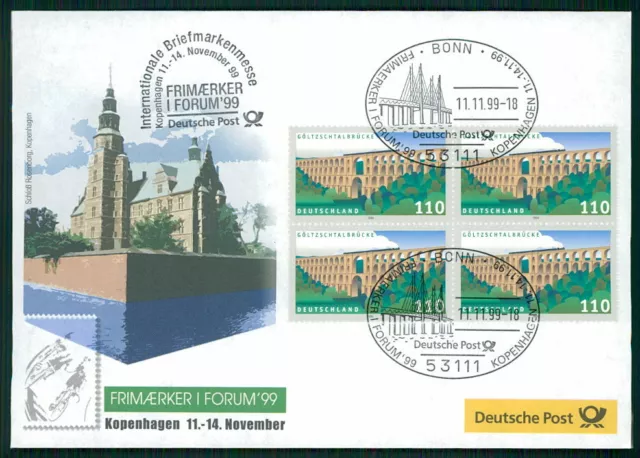GERMANY EXHIBITION-COVER 1999 DENMARK COPENHAGEN CYCLING BICYCLE /m3201