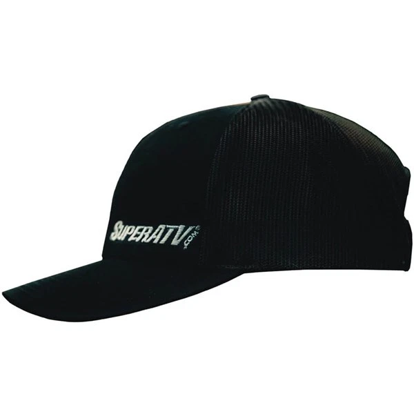 Black SuperATV Snapback Trucker Hat