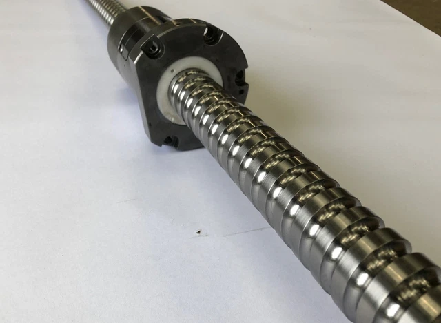 X AXIS BALLSCREW FOR VMC 1000 - 1613mm OAL - Brand New