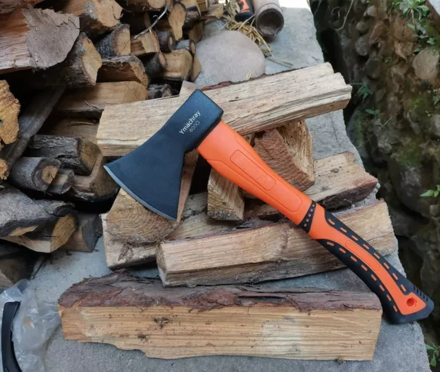 Chopping Axe 15" Camping Hatchet Wood Splitting Axe Fiberglass Shock Reduction 2
