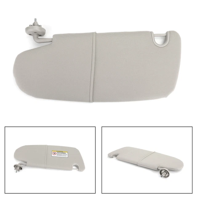 Left Sun Visor Sunvisor For RAM 1500 2500 3500 W/O Overhead Console 1CT11BD1AA F