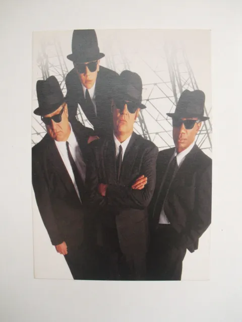 carte postale postcard cinema blues brothers ray ban