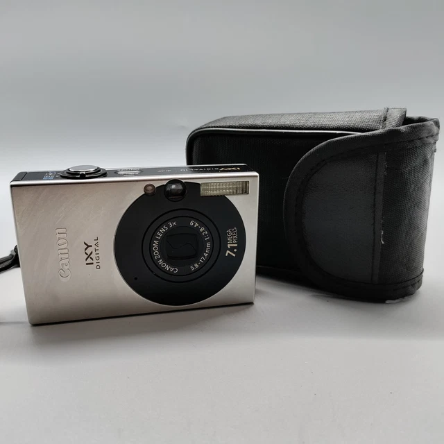 Canon PowerShot SD1000 IXUS 70 7,1 megapixel fotocamera digitale compatta argento testato