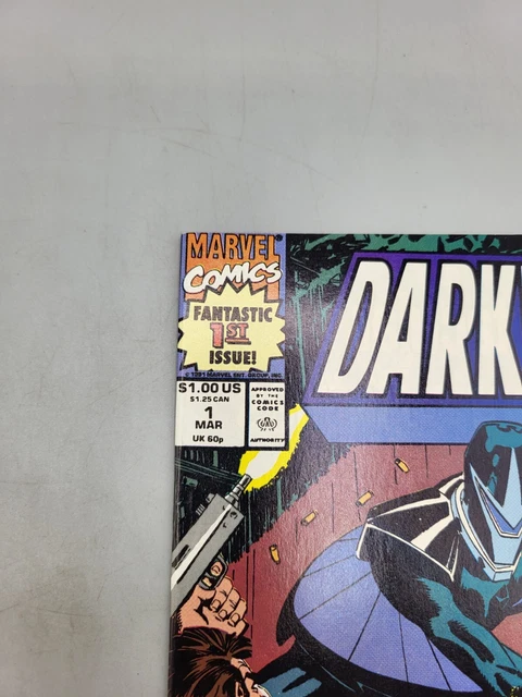 Darkhawk Vol 1 #1 March 1991 Dawn Of The Darkhawk Illustrated Marvel Comic Book 4