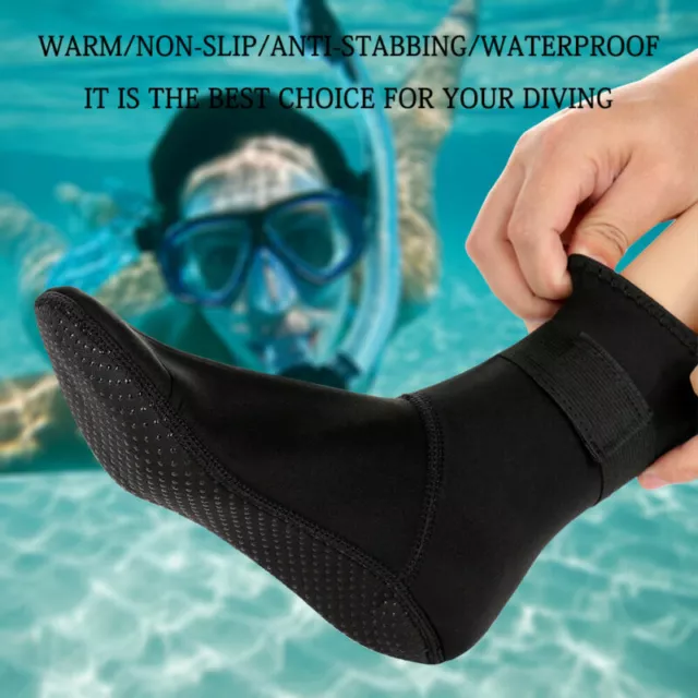 Neoprene Socks Diving Surfing Swim Watersport Socks Wetsuit Snorkeling Boots 3mm
