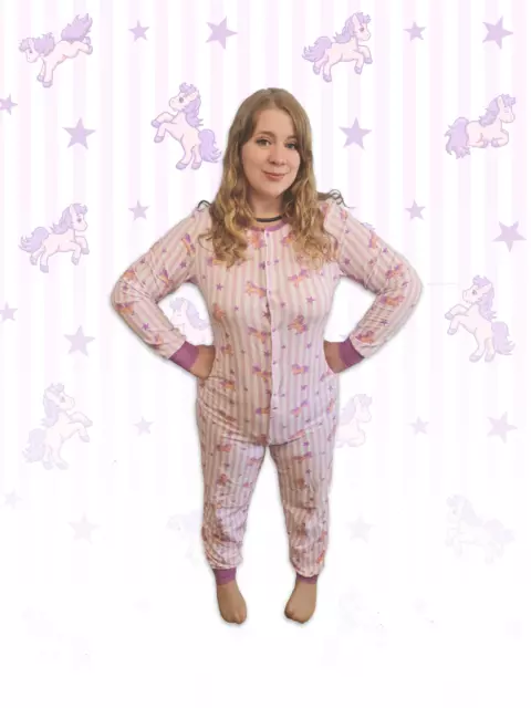 ADULT SIZE SLEEP SUIT BASED ON THE ADULT DIAPER / NAPPY "Super Dotty"