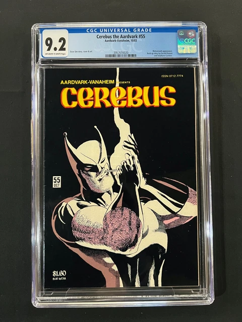 Cerebus the Aardvark #55 CGC 9.2 (1983) - Wolveroach app