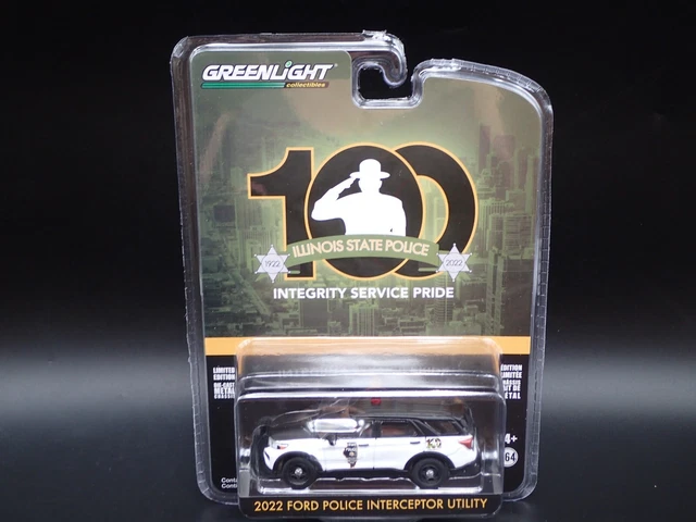 2022 GREENLIGHT 2022 Ford Police Interceptor Utility Il Pd Anniversary