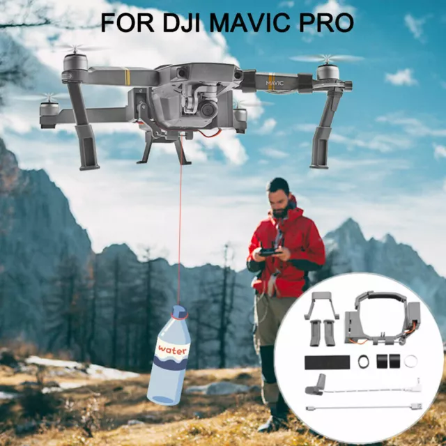 AU Double Release Air-Dropping Ring Fishing Bait Thrower For DJI Mavic Pro