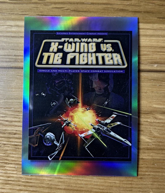 Star Wars Chrome Galaxy 2022 Refractor Gameplay Galaxy Art Card GG- 4 Mint!