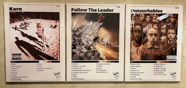 Korn Album Cover Canvas Posters Framed ✅ Korn - Follow The Leader - Untouchables