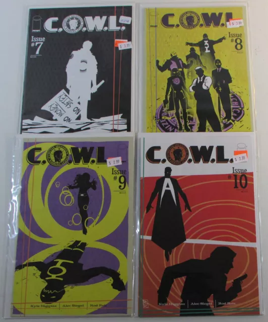 C.O.W.L. Lot of 4 #7,8,9,10 Image Comics (2014) NM 1st Print Comic Books