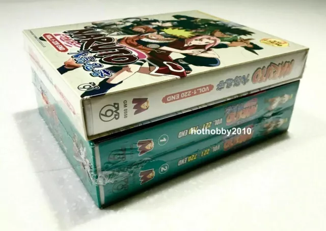 Naruto + Naruto Shippuden  (VOL.1 - 720 End) ~ English Dubbed Version ~Anime DVD