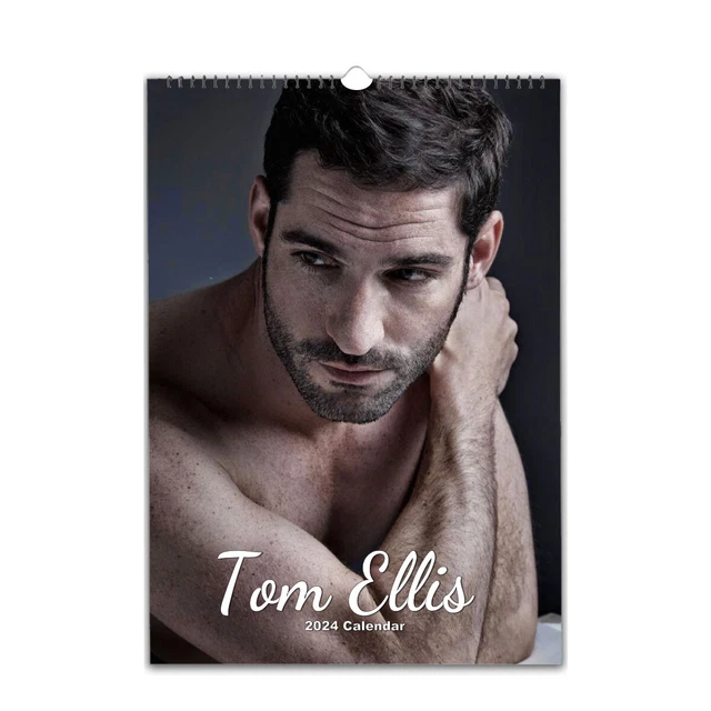 TOM ELLIS PINUPS 2024/25 Wall Calendar Personalised choose start month