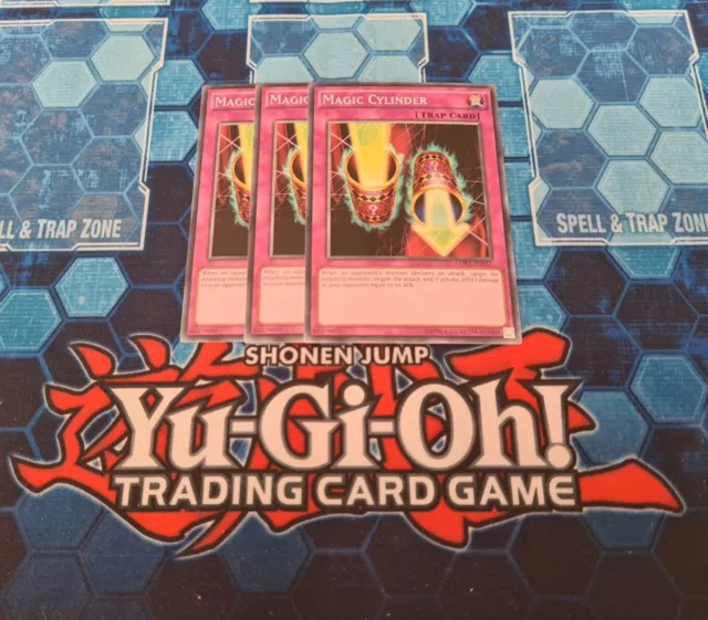 Magic Cylinder X 3 |LDK2-ENY37| Common Unlimited Edition Yu-Gi-Oh Playset