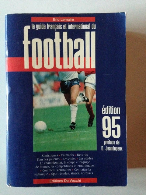 Livre Football – Le Guide Français Et International – Édition 2002 – Eric Lemaire