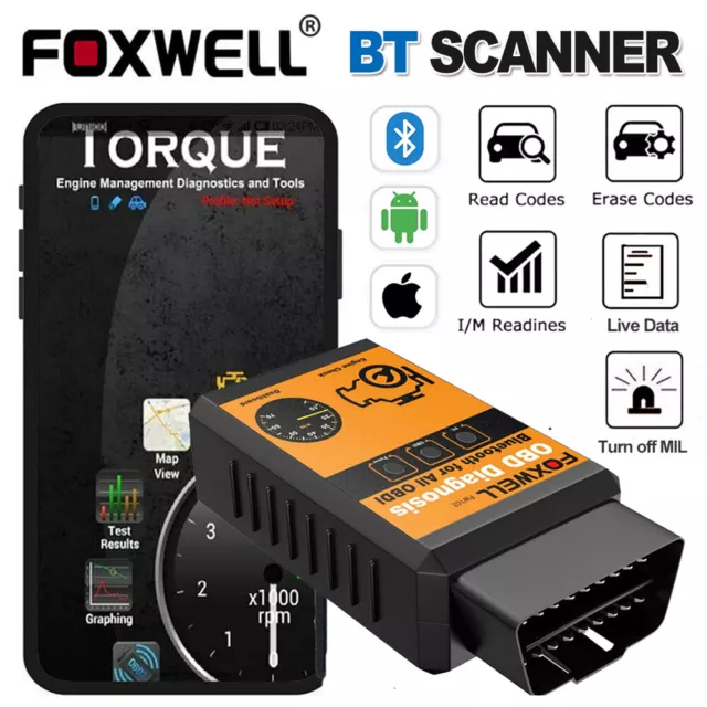 Topdon TOPDON AutoMate WiFi OBD2 Scanner For Live Data Diagnosis Turning  Off MIL(Check Engine Light) for iOS Android Devices