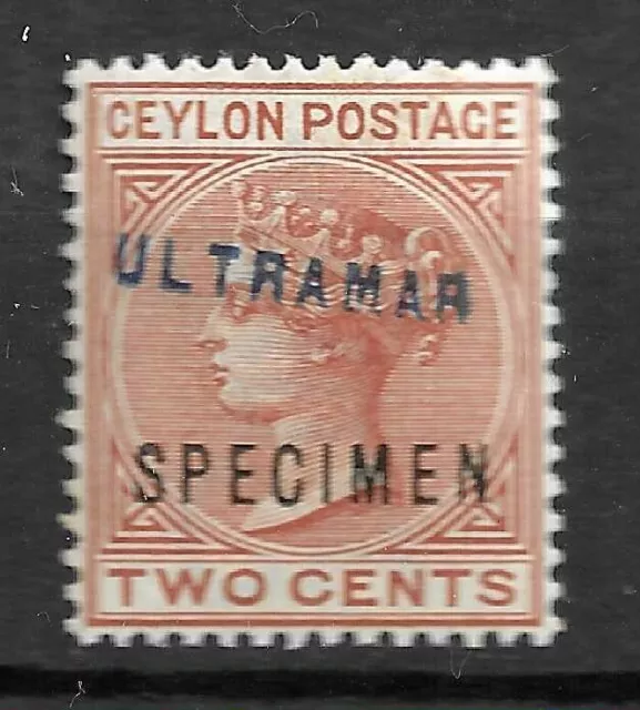 CEYLON    - MNH - " SPECIMEN "  " ULTRAMAR  - ref  1