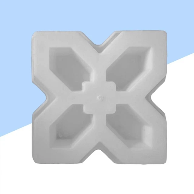 Stampo Per Pavimenti Fai Da Te | 40x40 Cm | Per Cemento, Giardino, Prato | Design Geometrico - Foto 10