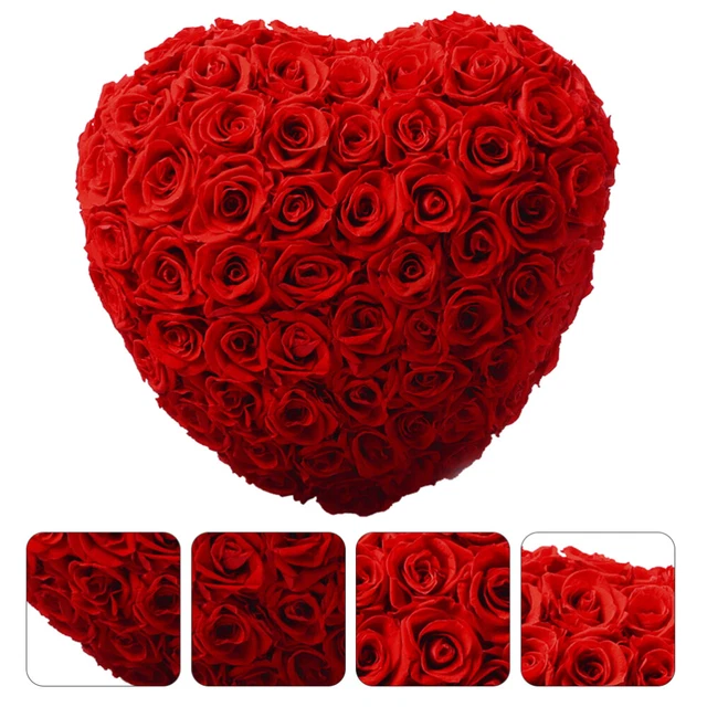 Scatola regalo rose tridimensionali amore per matrimonio scatola regalo fiori rosso