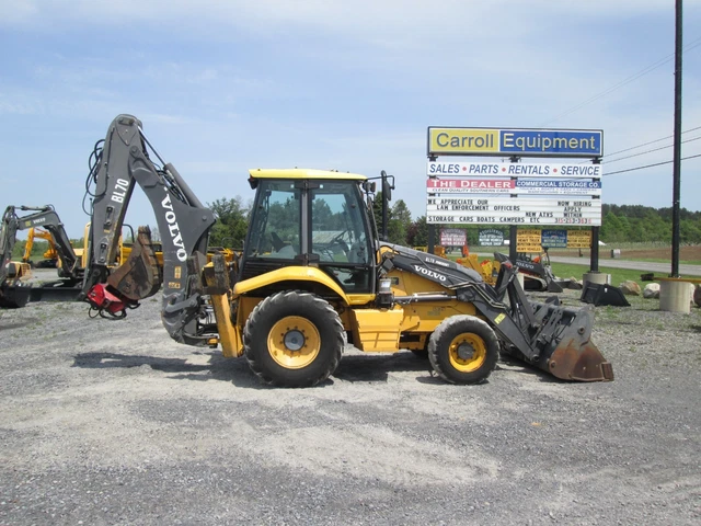 VOLVO BL70 Backhoe Cab AC 4x4 Tilt Bucket Extend a hoe 4 in 1 Bucket 3rd valve