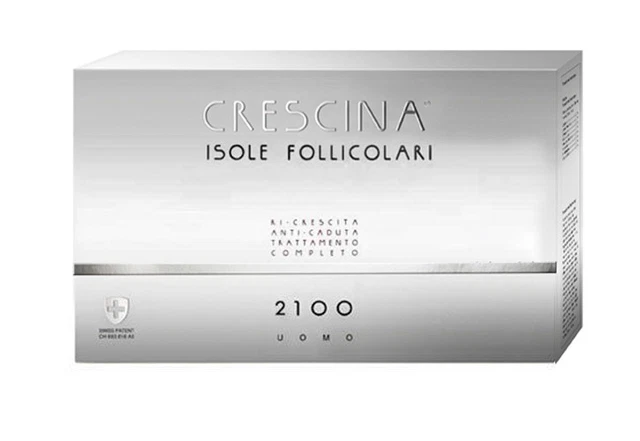 Kit Traitement Anti-chute & Repousse Labo Crescina Pour Homme - 10 Ampoules + 10 Anti-chute - Neuf