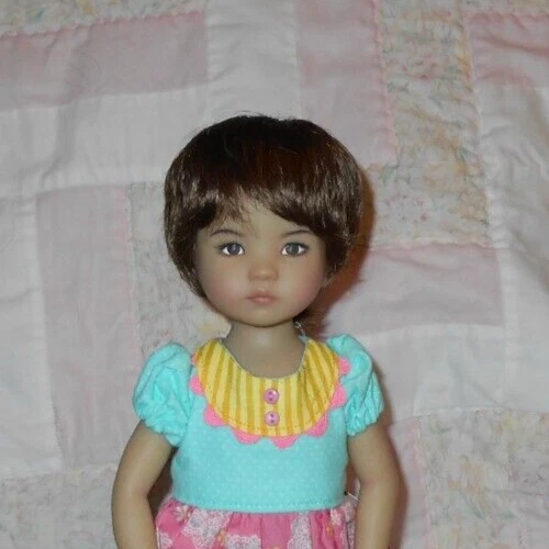 Playhouse BOB Unisex Doll Wig SZ 7/8 LIGHT BROWN Short Layered Style w/Bangs NWT