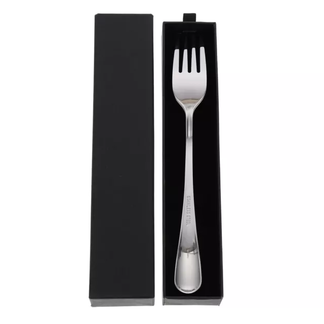 Best Dad Ever Engraved Fork Stainless Steel Gift Father Christmas