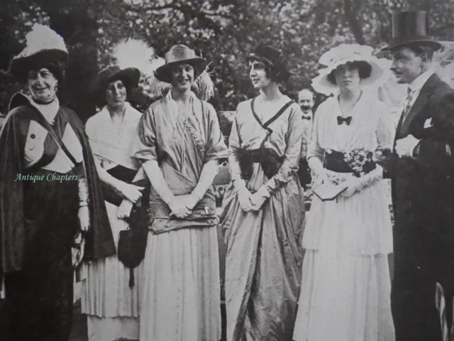 Lady Rosemary-Leveson-Gower Staffordshire Cripples Guild 1914 Photo Article A481